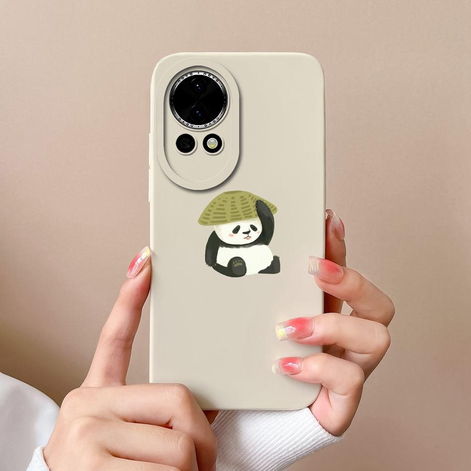Cover For Huawei Nova 12 Ultra 12i Phone Case Popular Bear Dinosaur Silicone Soft Shockproof Bumper For Huawei Nova 12 Pro Funda