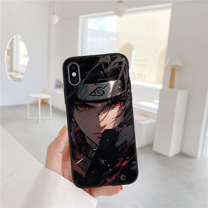 LO73 Naruto Uchiha Itachi Case for Samsung M06 M15 M16 M35 M55 M56 A36 A42 A50 A50S A51 A52 A32 A33 A05 A05S A06 A16 A20