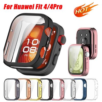 ТПУ чехол для Huawei Watch Fit 4 Чехлы с полной защитой Защитная пленка для экрана для Huawei Fit 4 Pro Мягкий бампер Защитные аксессуары