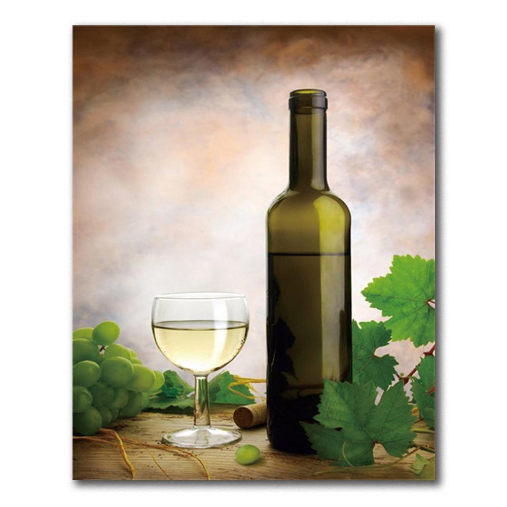 Кухня-бар красное вино виноград пиво настенная живопись холст натюрморт плакат на скандинавскую тему настенные панно Декор для гостиной