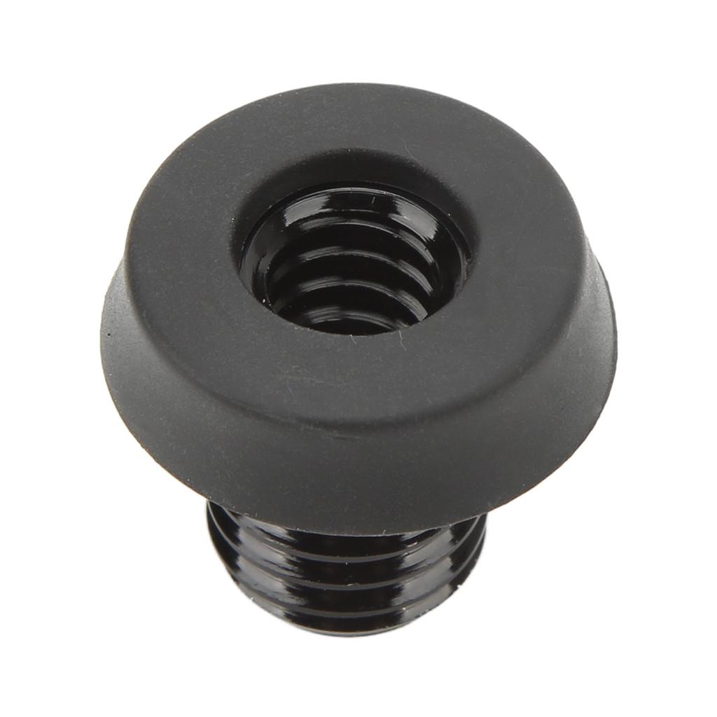 Защита нижней части бильярдного кия Алюминиевый сплав Пластиковая задняя заглушка Защита бампера для кия для пула Черный