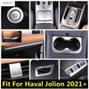 Декоративная накладка на центральный воздуховод / Панель переключения передач / Подстаканник / Крышка перчаточного ящика для Haval Jolion - 2024 Металлические аксессуары
