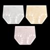 Fenteng Women's Antibacterial High-Waist Briefs 3-Pack