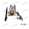 BEAST KINGDOM Супергерой Клоун Айви Бэтмен Харли Квин Женщина-кошка Робин Кубики Мультяшный персонаж Конструктор Подарок на День Рождения