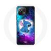 Case - Maniacase - Mi 11 Lite - Soft - Colorful - Stitch Ohana Quote Space