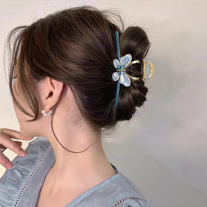 Женские зажимы для волос 'Lady Charm Butterfly' Заколки для волос для девочек Клешня Большой размер Заколка Головной убор Аксессуары для волос