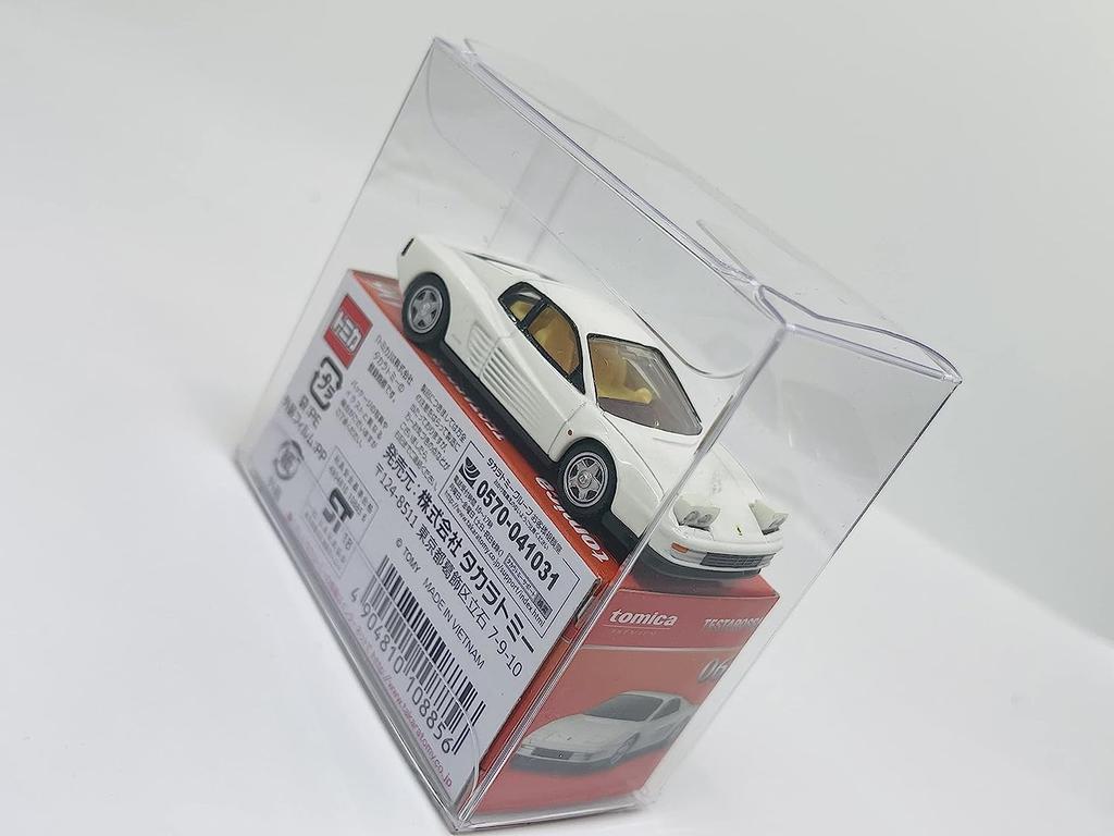 Премиум Tomica Clear Fits 2 Совместим с Юбилейной витриной Tomica 50 лет 2-ярусный кейс, Tomica, Модели, (15 случаев) AS-CKS-MD15