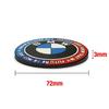 KXUOB1 Car Sticker 2/4Pcs Car Coasters Silicone Anti-Slip Water Cup Mat Drink Pad For BMW 1 3 4 5 7 Series X3 X5 X7 G30 G32 G01 G02 G05