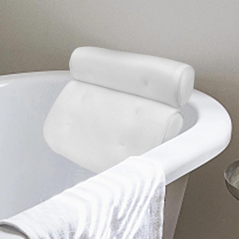 Подушки для ванны для шеи 3D сетчатые душевые принадлежности эргономичная подушка для ванны подушка нескользящая удобная для классики