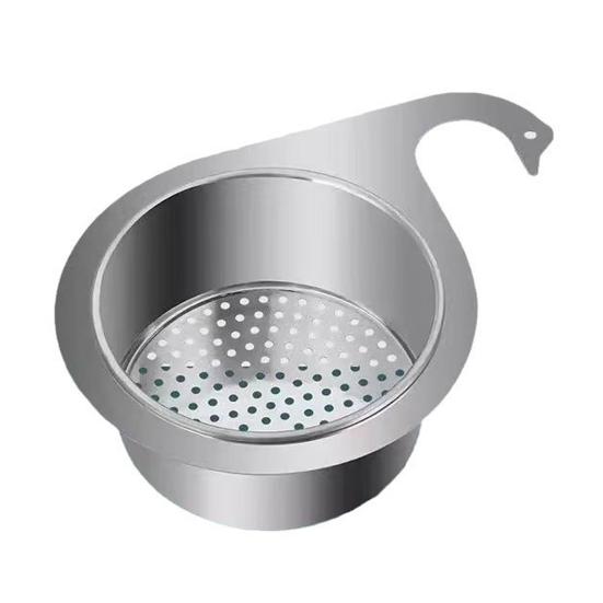 1/2 шт. Нержавеющая сталь Лебедь раковина сито корзина нержавеющий устойчивый к коррозии кран подвесной фильтр