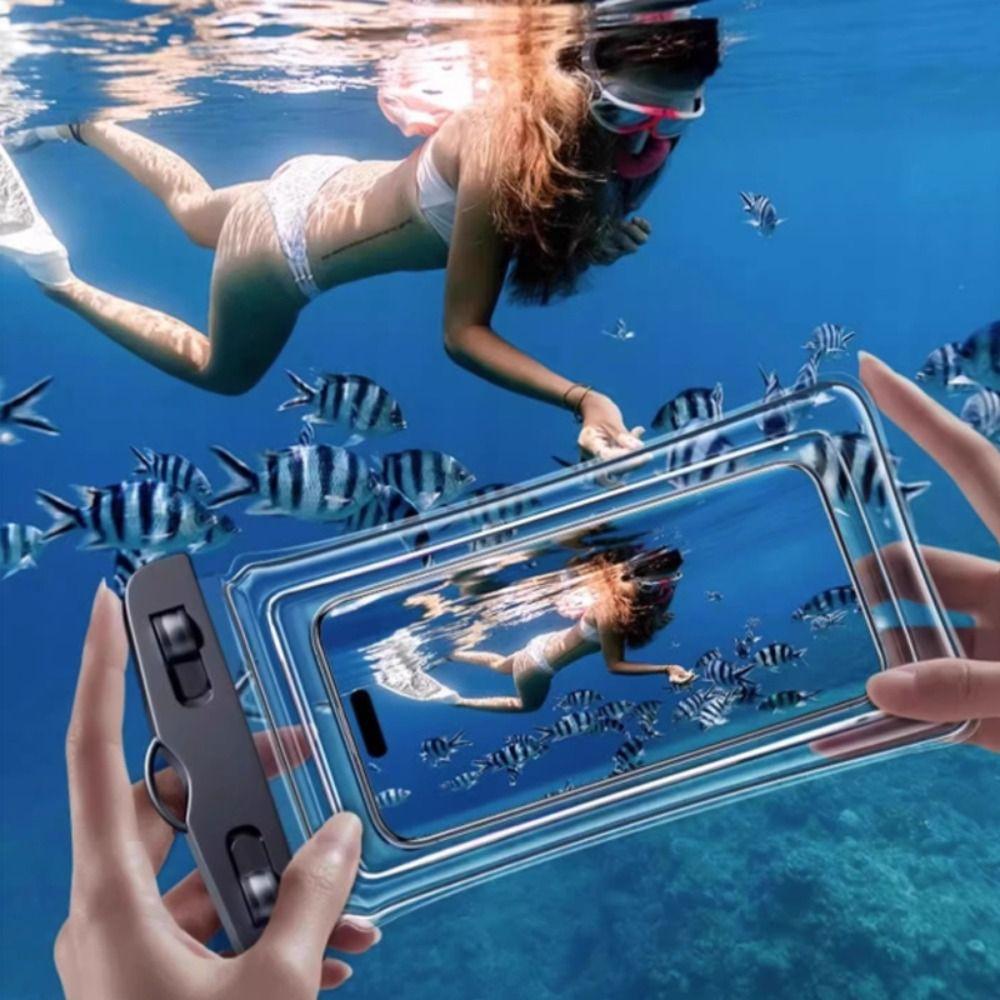 Air Bag Waterproof Phone Case Universal Phone Protector Pouch Mobile Phone Bag Underwater