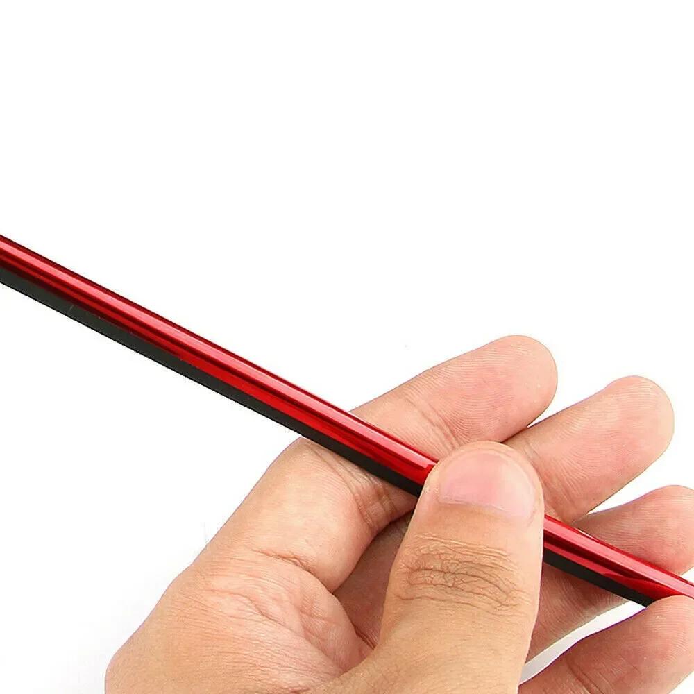 10Pcs Universal Car Air Conditioner Outlet Decorative 20cm U Shape Moulding Trim Strips Decor Car Styling Accessories