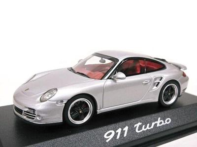 Minichamps Porsche 911 Turbo 997 1/43 (Серебряный)