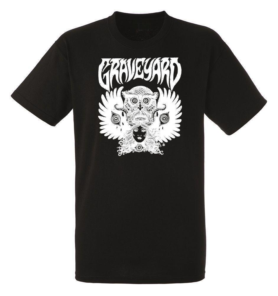 Graveyard Owl & Woman Band T-Shirt