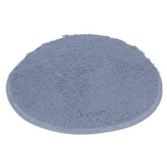 40cm Round Bathroom Bedroom Coral Fleece Soft Non-slip Floor Mat Rug Home Decor