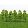 [Generic] 20 Pagoda Tree Model Trees for Railway Model Dioramas and Miniature Gardens