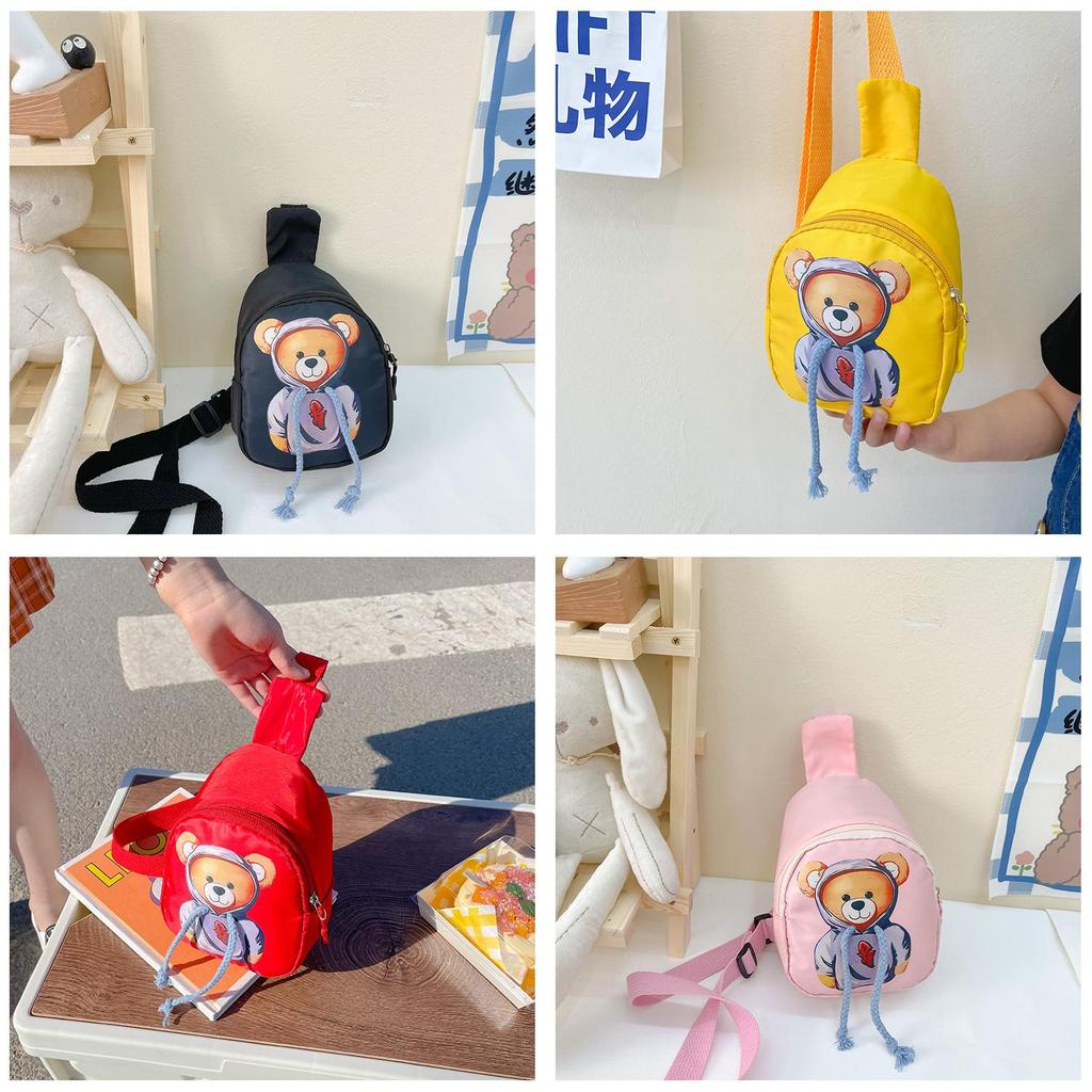 Детская сумка кроссбоди «Мишка» из ткани Оксфорд для повседневного использования детьми