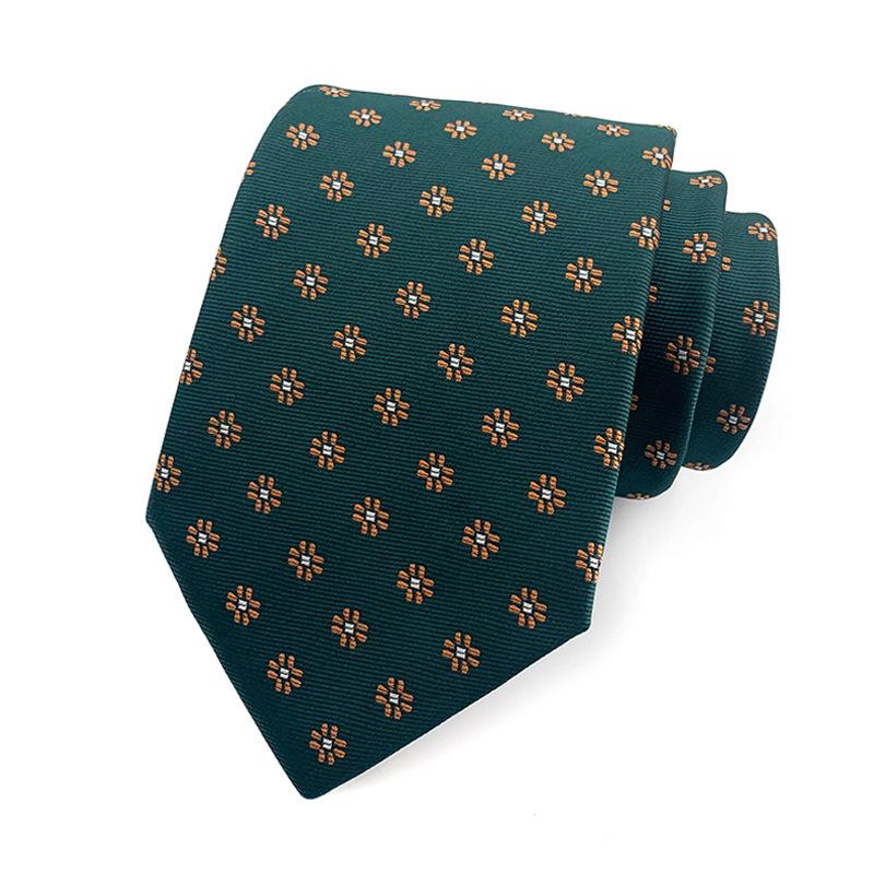 Галстук джентльмена Винтажный мужской деловой галстук