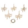 Wooden Decoration Mistletoe Twigs, FSCMixCred, Ass, Nature, 8.3-10.3cm, + 0.5m Cord, tab.-LS 5pcs