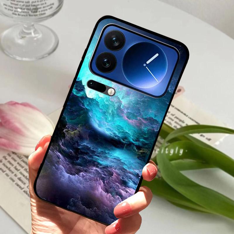 Чехол для Xiaomi Mi 17 Pro Max/17Pro Модный Ударопрочный Защитный Задний Чехол Для Xiaomi 17 ProMax Мягкий ТПУ Силиконовый Чехол для Телефона