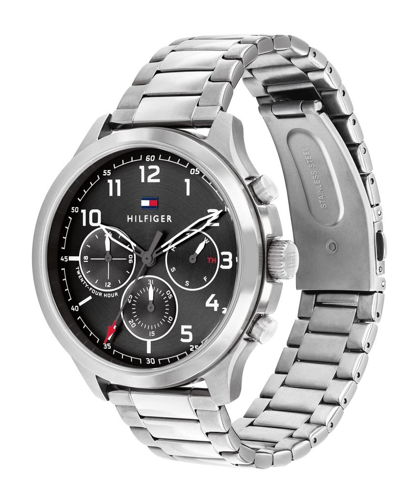 Мужские часы Tommy Hilfiger ASHER 1791852 Черная нержавеющая сталь Кварцевые [Б/У]
