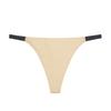 Seamless G-string Thongs for Women Breathable No Show Underwear Cheeky Low Rise T-back