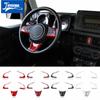 JIDIXIAN Car Steering Wheel Decoration Cover Stickers for Suzuki Jimny + Car Interior