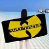 WU-TANG-CLAN Хип-хоп комбинация Микрофибра Пляжное полотенце Впитывающее Быстросохнущее Мягкое Йога Плавание Курорт Альпинизм Полотенце