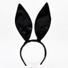 Party, Sexy Bunny Headband, Black, 4 Pieces