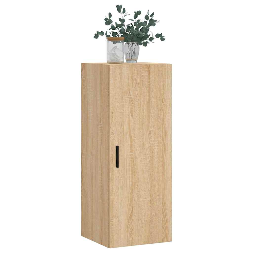Wall Cabinet Sonoma Oak 34.5 x 34 x 90 cm