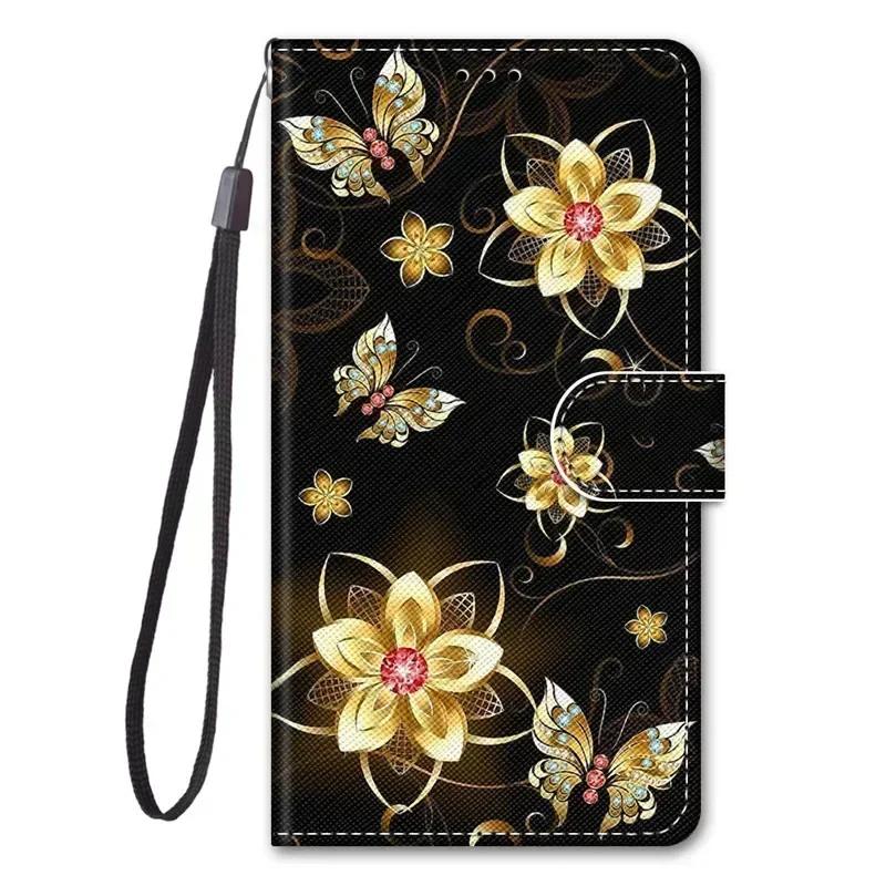 Wallet Book Stand Case for Funda Xiaomi 14T Pro Case on For Coque Xiomi 14t Pro Xiaomi14T 14TPro Cat Animal Painted Phone Cover
