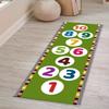 Colorful Hopscotch Play Mat Numbers Game Floor Rug NonSlip Kids Educational Carpet for Children Room Indoor Outdoor Gift