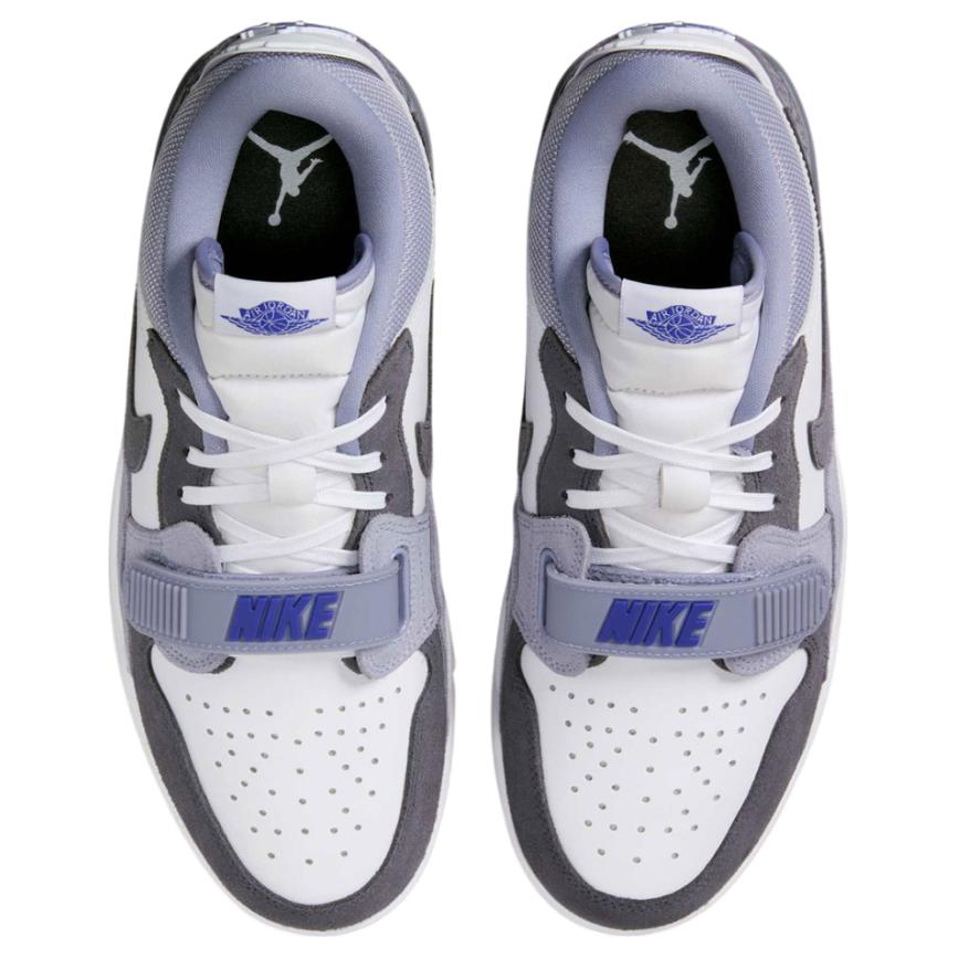 Jordan Legacy 312 Low Удобные Универсальные Нескользящие Износостойкие Низкие Ретро Баскетбольные Кроссовки Мужские Кроссовки Белые Черные Фиолетовые CD7069-108