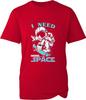 Space Week Astronaut Funny T Shirt I Need More Space World Space Week Gift Top