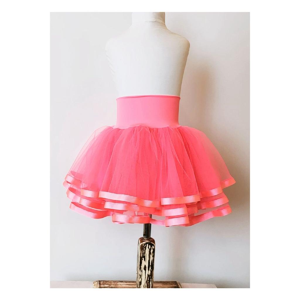 Юбка-пачка из тюля с красной подкладкой для девочек, 29 октября, Blackpink, Хэллоуин, среда