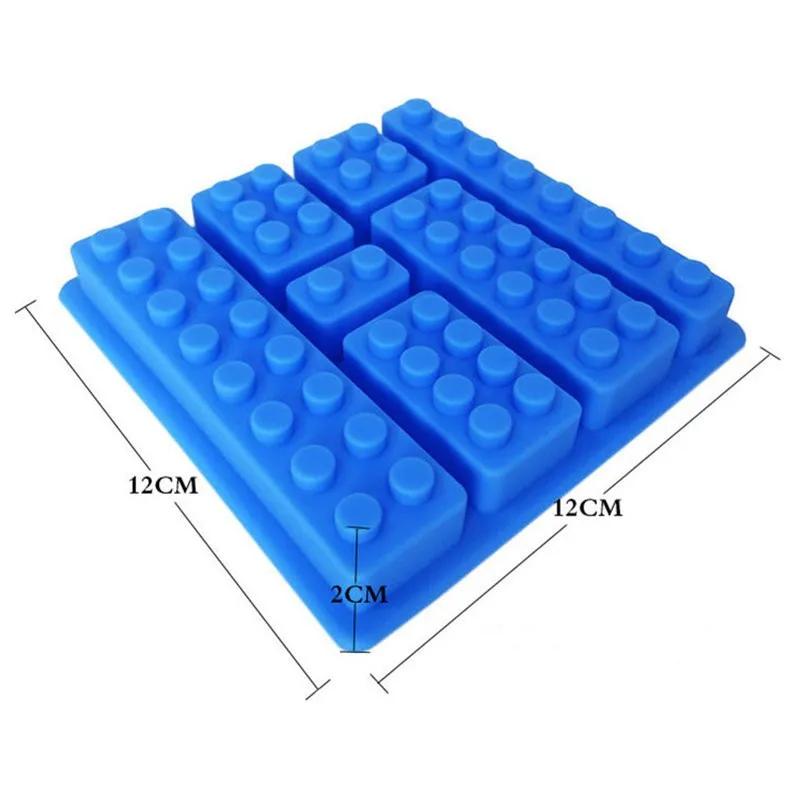 Форма для кубиков льда Robot Ice Brick, силиконовая форма DIY, форма для шоколада, желе, брауни, десерт, выпечка, мини-форма для блоков, набор тем