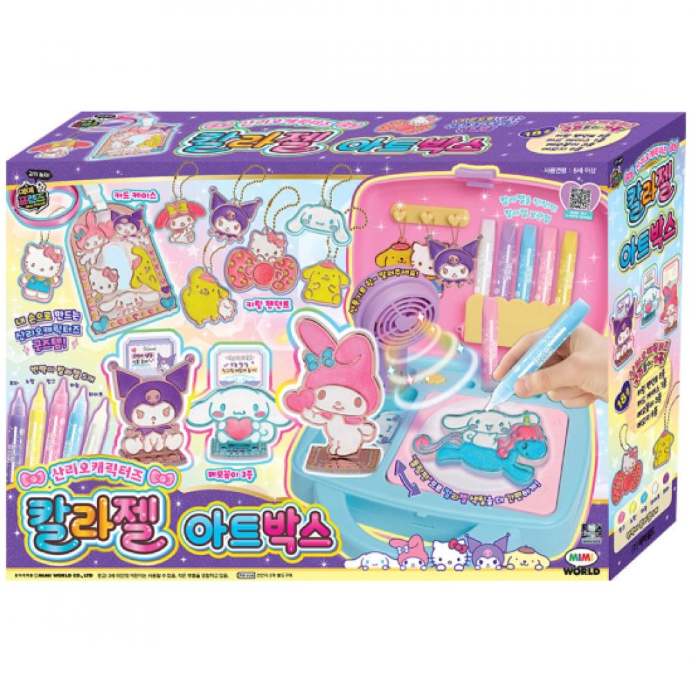 Mimi World Sanrio Characters Color Gel Art Box