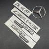 AMG W220 Для Benz Горячий 3D ABS Хром Логотип A45 Комплект кузова Значок Turbo 4MATIC Эмблема AMG Наклейка Звезда на заднюю часть автомобиля Для Mercedes Benz A45