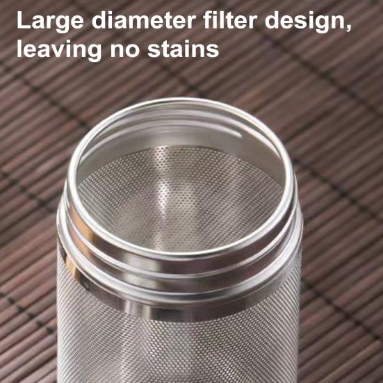 Ситечко для чая из нержавеющей стали, сито для заварки чая, мелкоячеистый чайный шарик с цепным крючком для листового чая, специй