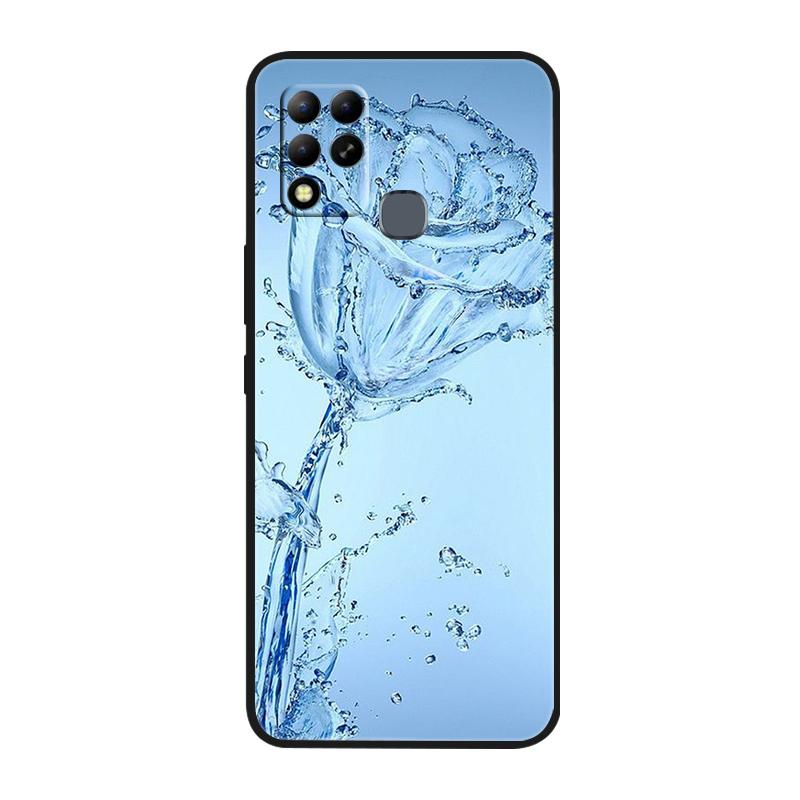 Для Infinix Hot 11 G37 4G Чехлы TPU Черный Силиконовый Чехол для Infinix Hot11 G37 Защитный X689F Мягкие G 37 Черные Корпуса