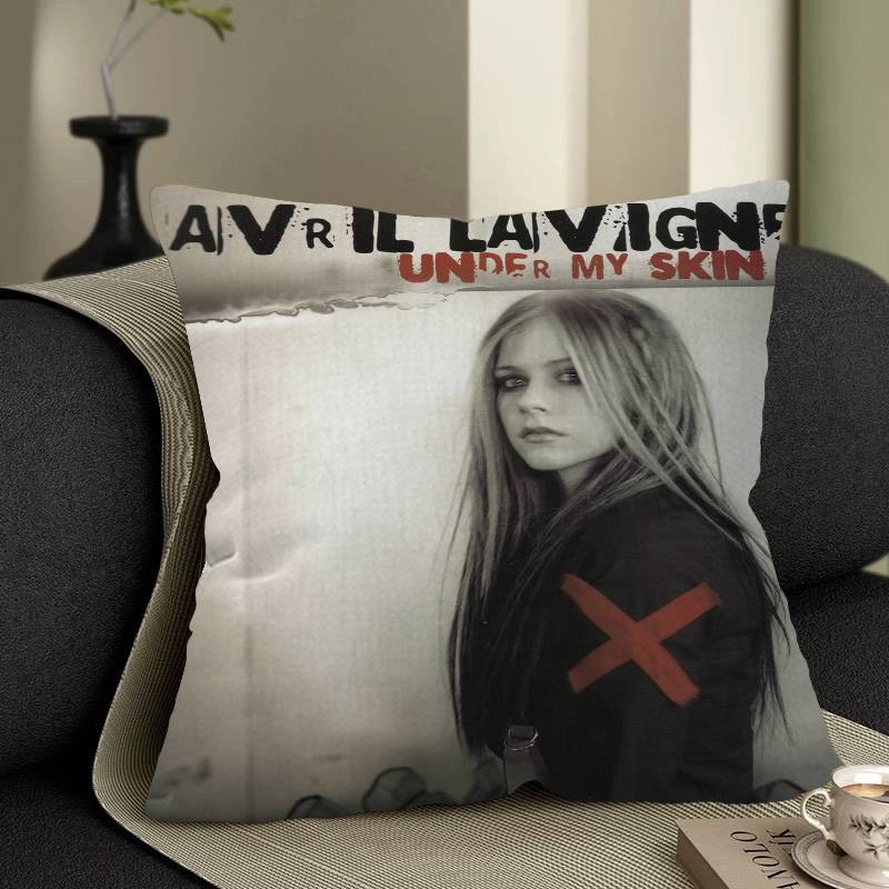 AAvril Singer RRamona Lavigne Cushion Cover Car Throw Pillow Case For Sofa Car Christmas Gift xcm xcm