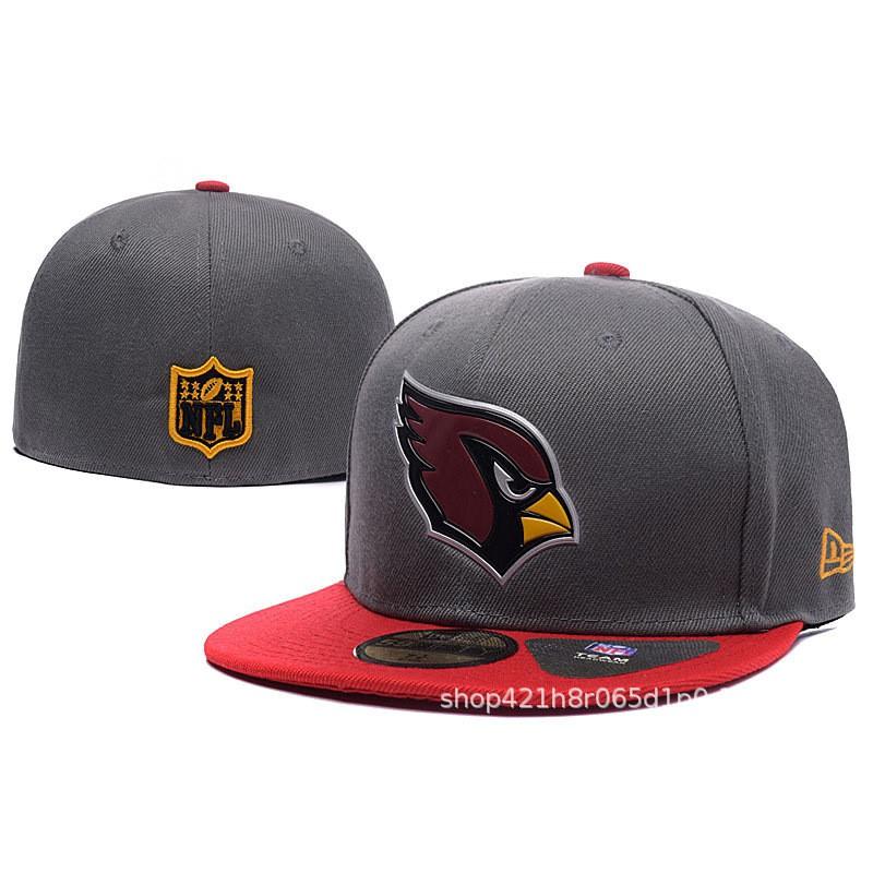 Rugby League Baseball Cap Full Closed Flat Brim Sun Hat Unisex All Season