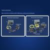 Aimoxun Profinet to Modbus RTU Converter & Remote I/O Module