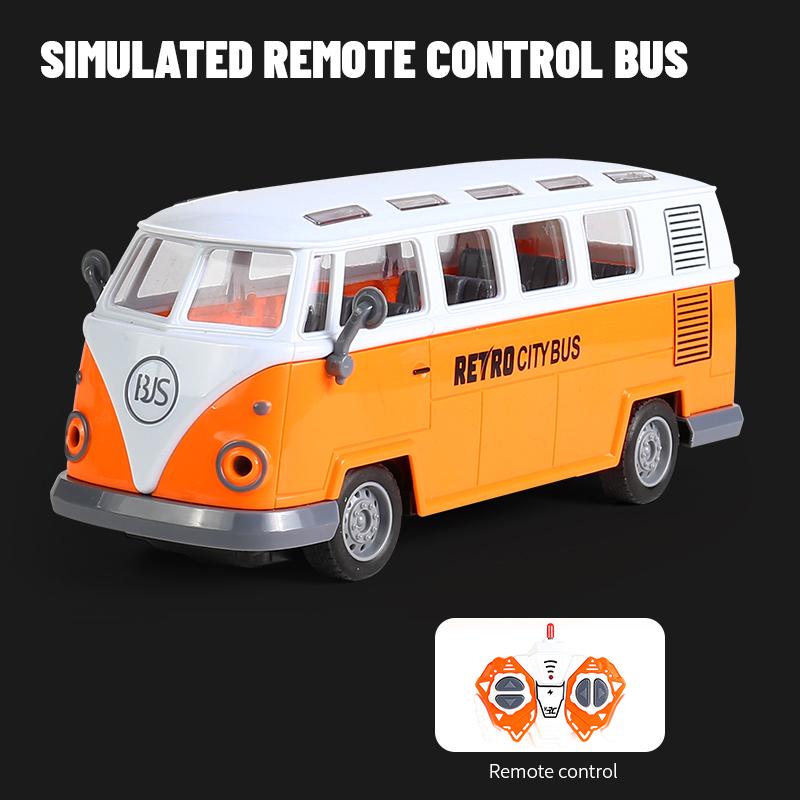 Нетоксичный 1/30 Школьный Автобус на Радиоуправлении Высокоскоростной 4-канальный Модель Туристического Автобуса Двухэтажный Экскурсионный Электрический RC Автомобиль Игрушки для Детей Подарок