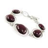 [H9829] - Burgundy 'Métisse' Designer Bracelet