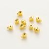 20 шт. Застежка-позиционер 14K 18K Позолоченная Зажимная Кнопка-Защелка Застежка для Браслета Ожерелья Шарообразный Наконечник Для DIY Фурнитуры для Бижутерии