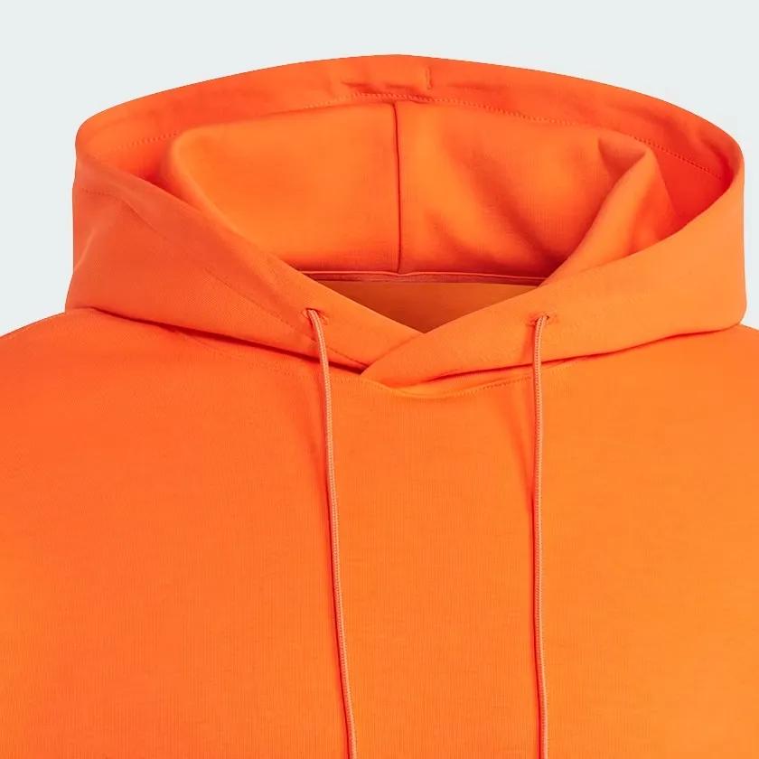 Adidas Originals Neuclassics Sweatshirts Men's Orange Hooded Moderate Regular (Unisex) Sweatshirts IL2512