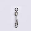 Line Rolling Swivel With Lock Fishing Rolling Swivel Snap Change Connector 8-Shape Connect Ring