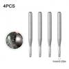Набор сверл для ремонта автомобильного стекла Четыре конических твердосплавных сверла 1 мм