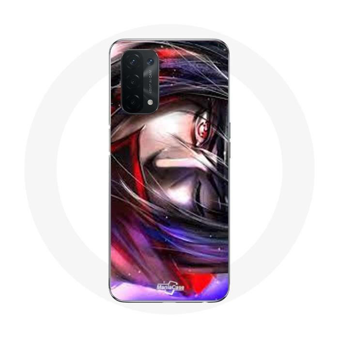 Coque pour Oppo A74 5G - MANIACASE - Itachi Uchiwa Naruto - Souple - Synthétique - Anime